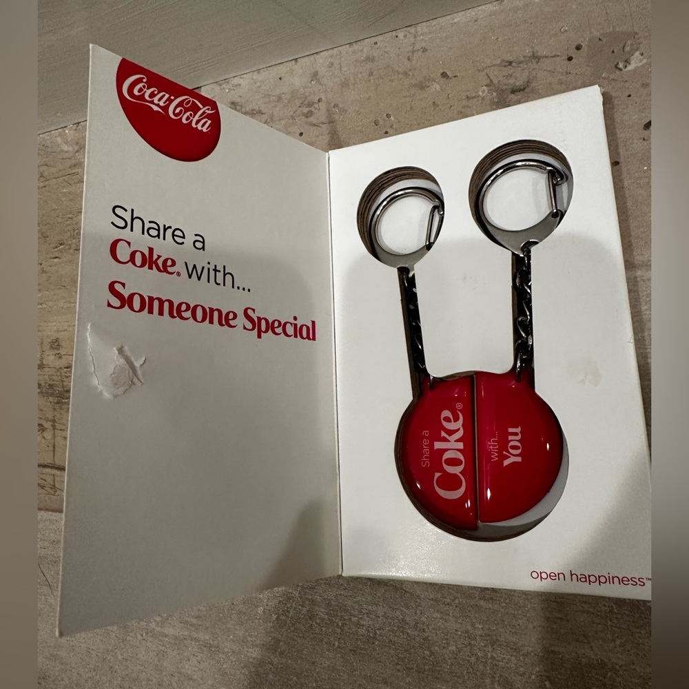 Coca Cola Celebration Key Chains - Picture 4 of 5